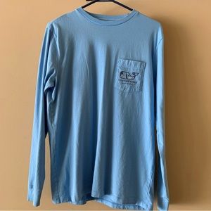 Vineyard Vines South Carolina Baby Blue Long Sleeve T-shirt